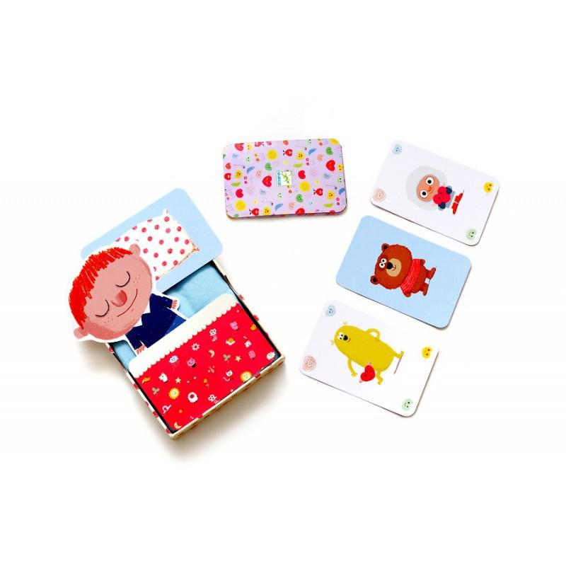 [全新未拆現貨] 法國 DJECO 智荷 親親晚安 桌遊 專櫃價780-細節圖5