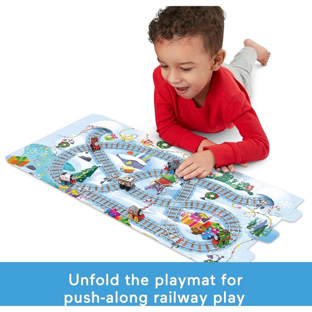 [全新在台現貨] Thomas ＆ Friends 湯瑪士 聖誕降臨曆 戳戳樂 聖誕 降臨曆 聖誕日曆 倒數-細節圖2