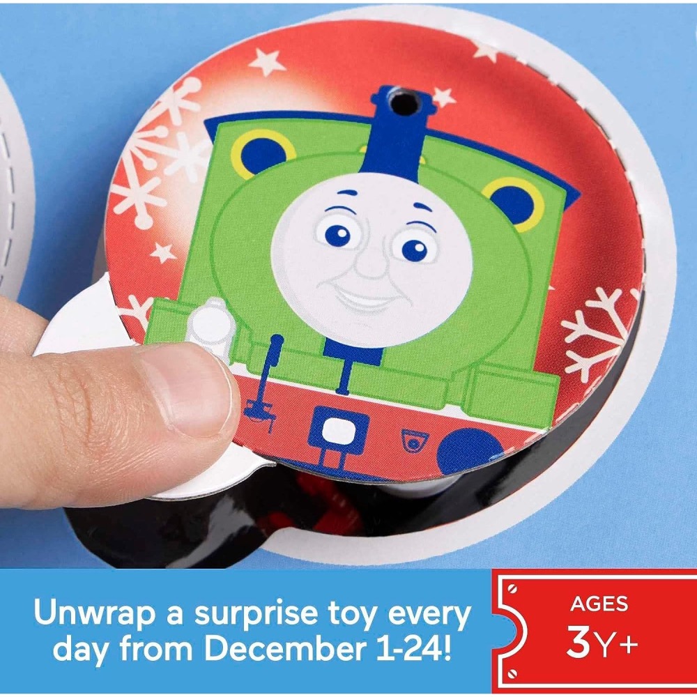 [全新在台現貨] Thomas ＆ Friends 湯瑪士 聖誕降臨曆 戳戳樂 聖誕 降臨曆 聖誕日曆 倒數-細節圖3