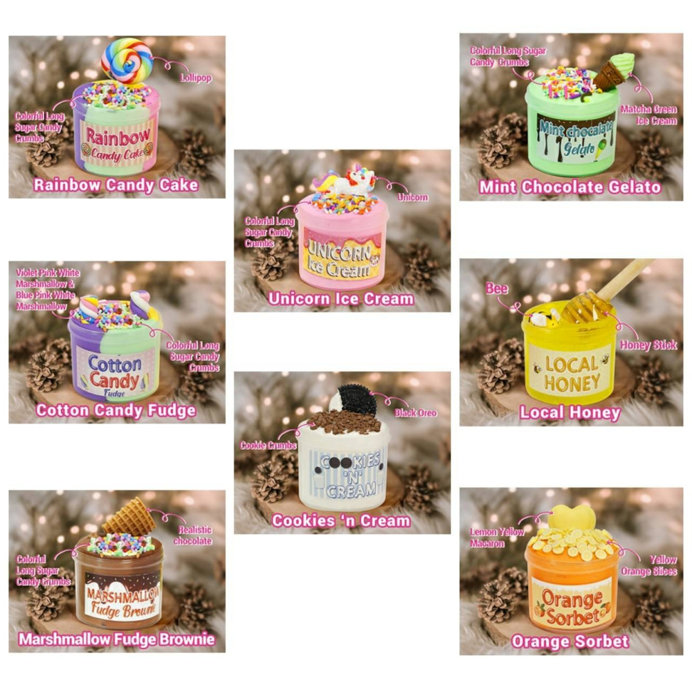 [全新在台現貨] 美國 Diy 史萊姆 SLIME 蓬鬆史萊姆 粉色 聖誕降臨曆 聖誕倒數 聖誕 降臨曆 聖誕日曆-細節圖4