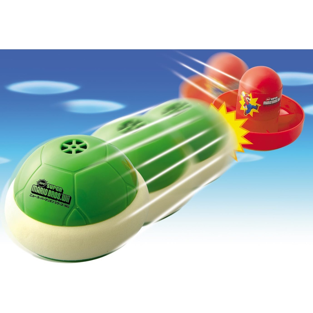 [全新未拆現貨]日本 EPOCH 超級瑪莉歐 Super mario 空氣曲棍球-細節圖3
