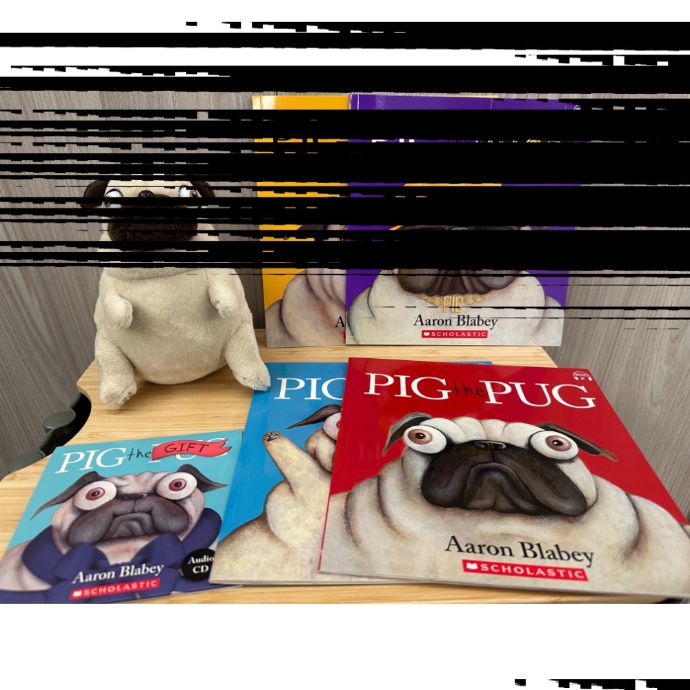 Pig The Pug Gift Set (4 Books + CD +Plush)-細節圖2