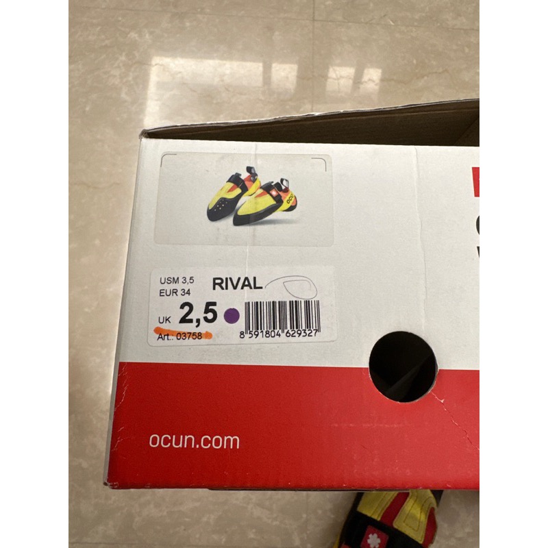 Rival Climbing Shoe攀岩鞋 EUR 34 UK2.5-細節圖4