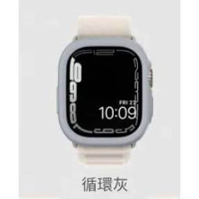 【犀牛盾】Apple Watch 44cm CrashGuard NX 防摔邊框保護殼 灰色 含同色飾修 全新