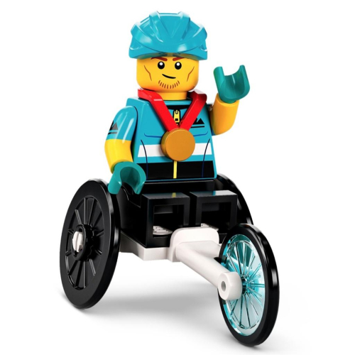 LEGO 71032 第22代 人偶包 輪椅賽車手