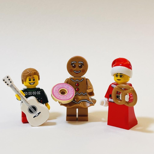 Lego 聖誕節 限定 聖誕人偶 自組人偶 薑餅人 聖誕老婆婆 吉他男孩