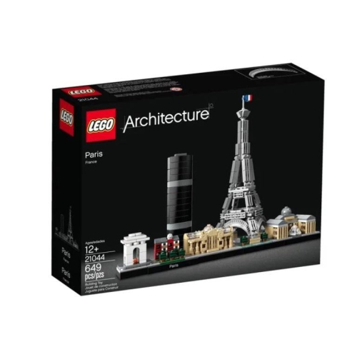 LEGO 建築系列 天際線 21044 巴黎 台北面交 郵寄 超取可聊聊