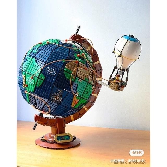 LEGO 21332 IDEAS 系列 地球儀 郵寄可聊聊-細節圖3