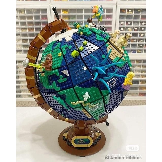 LEGO 21332 IDEAS 系列 地球儀 郵寄可聊聊-細節圖4