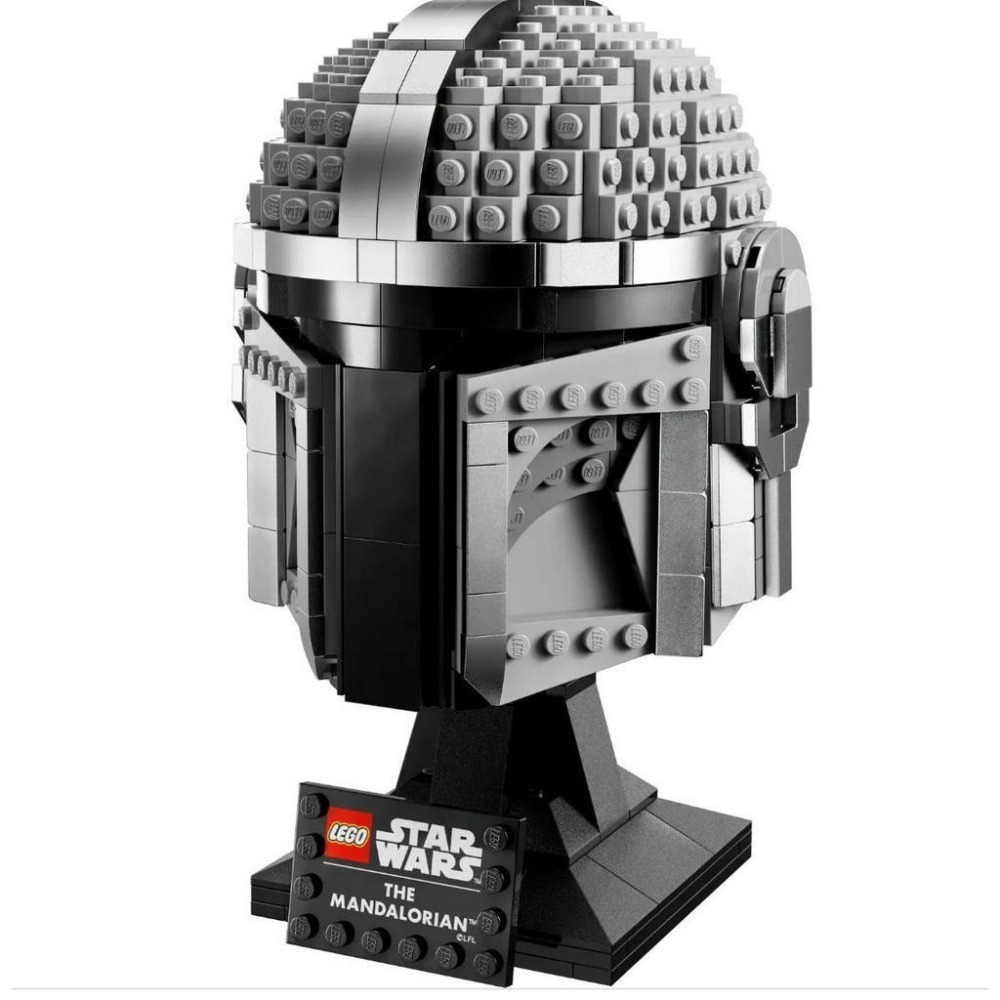 LEGO 星戰 75328 曼達洛人頭盔-細節圖2