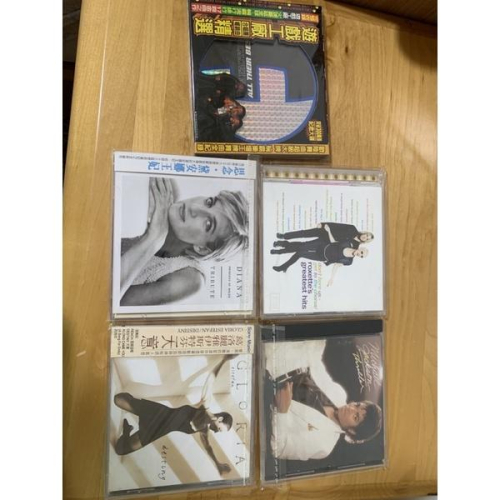 Michael Jackson Roxette 黛安娜王妃 遊戲工廠 葛洛麗伊斯特芬 二手CD