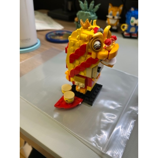 LEGO 40540 舞獅人 絕版 二手 缺片不補-細節圖2