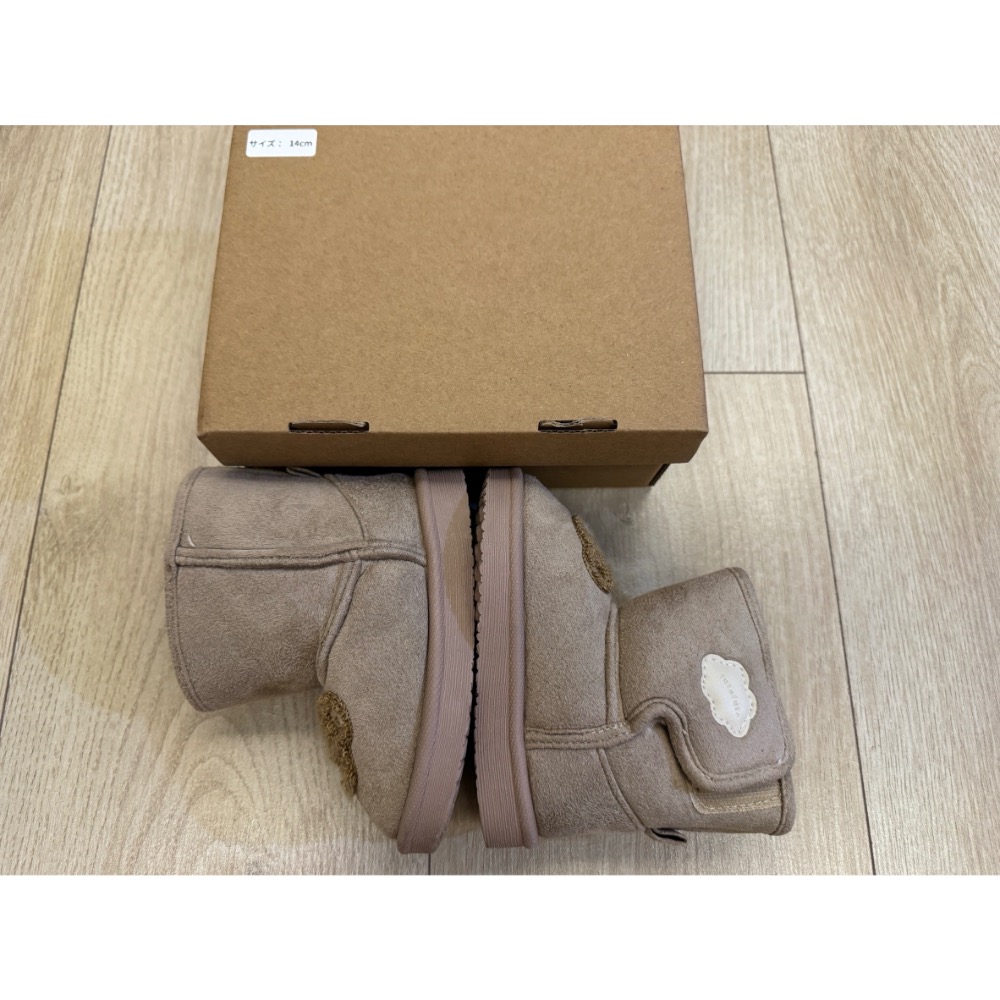 futafuta嬰兒雪靴 14cm(9.9成新）-細節圖3