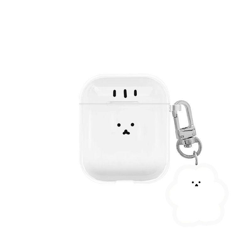 新款 透明小熊AirPods3 Pro 2代保護套1代蘋果 藍牙耳機套 矽膠防摔保護套 耳機殼男女生用 禮物-細節圖5