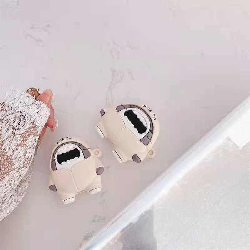 AirPods3 帽子大白鯊Pro 2保護套 3代 2代 1代藍牙藍牙耳機保護套 耳機殼 矽膠軟殼 防摔套 生日禮物-細節圖3