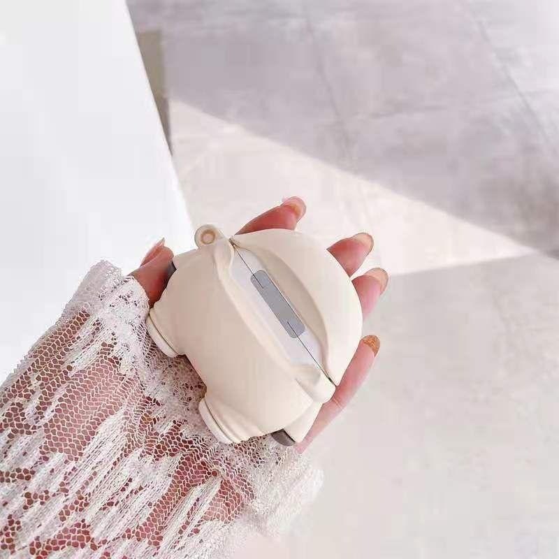 AirPods3 帽子大白鯊Pro 2保護套 3代 2代 1代藍牙藍牙耳機保護套 耳機殼 矽膠軟殼 防摔套 生日禮物-細節圖7