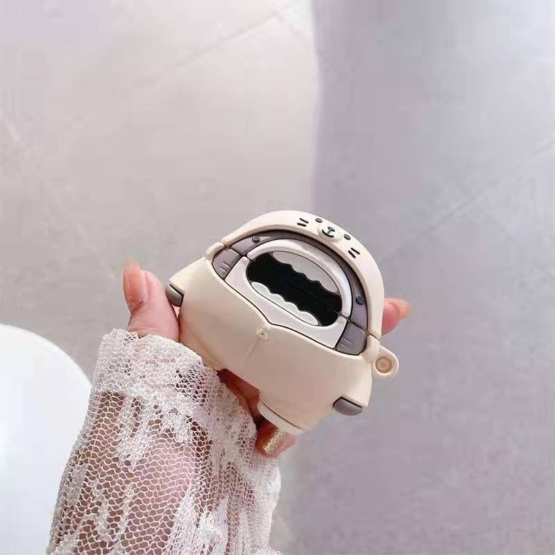 AirPods3 帽子大白鯊Pro 2保護套 3代 2代 1代藍牙藍牙耳機保護套 耳機殼 矽膠軟殼 防摔套 生日禮物-細節圖9