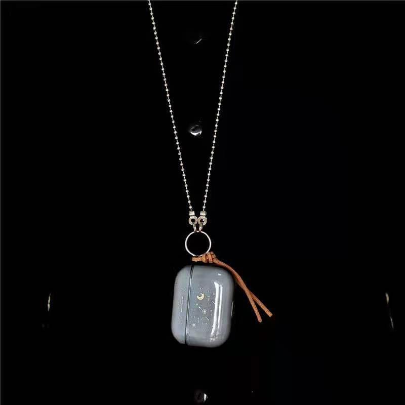 透明星空AirPods 3代 pro 2代耳機保護套1代蘋果耳機套矽膠防摔保護 耳機殼軟殼創意女男生 生日禮物-細節圖6