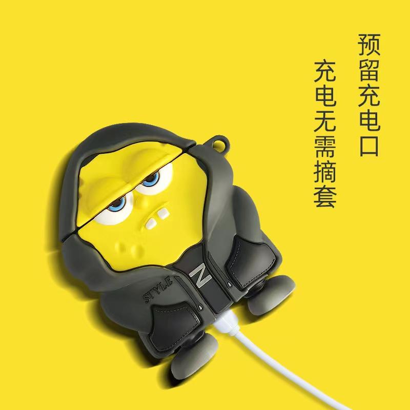 帽子卡通AirPods 3代 pro 2代保護套1代蘋果耳機套矽膠防摔保護 藍牙耳機殼 創意男女生 生日禮物 批發-細節圖5