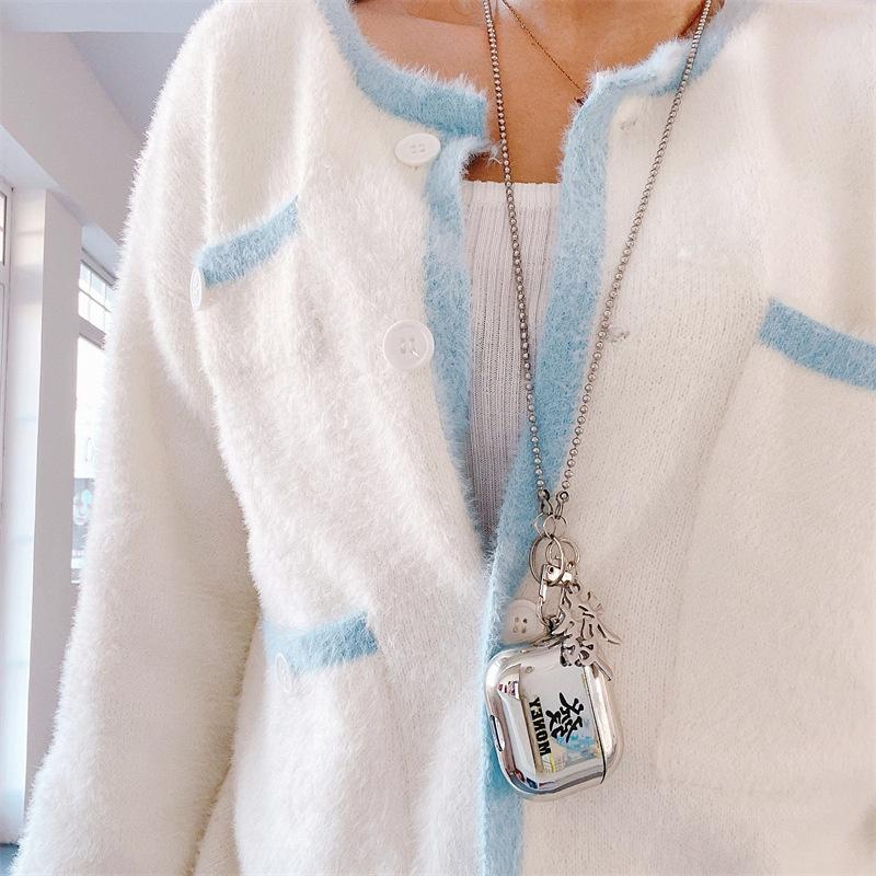 【最新3代】電鍍發AirPods Pro 保護套 2代1代蘋果 耳機保護套 耳機殼 藍牙 藍芽耳機套 生日禮物-細節圖7