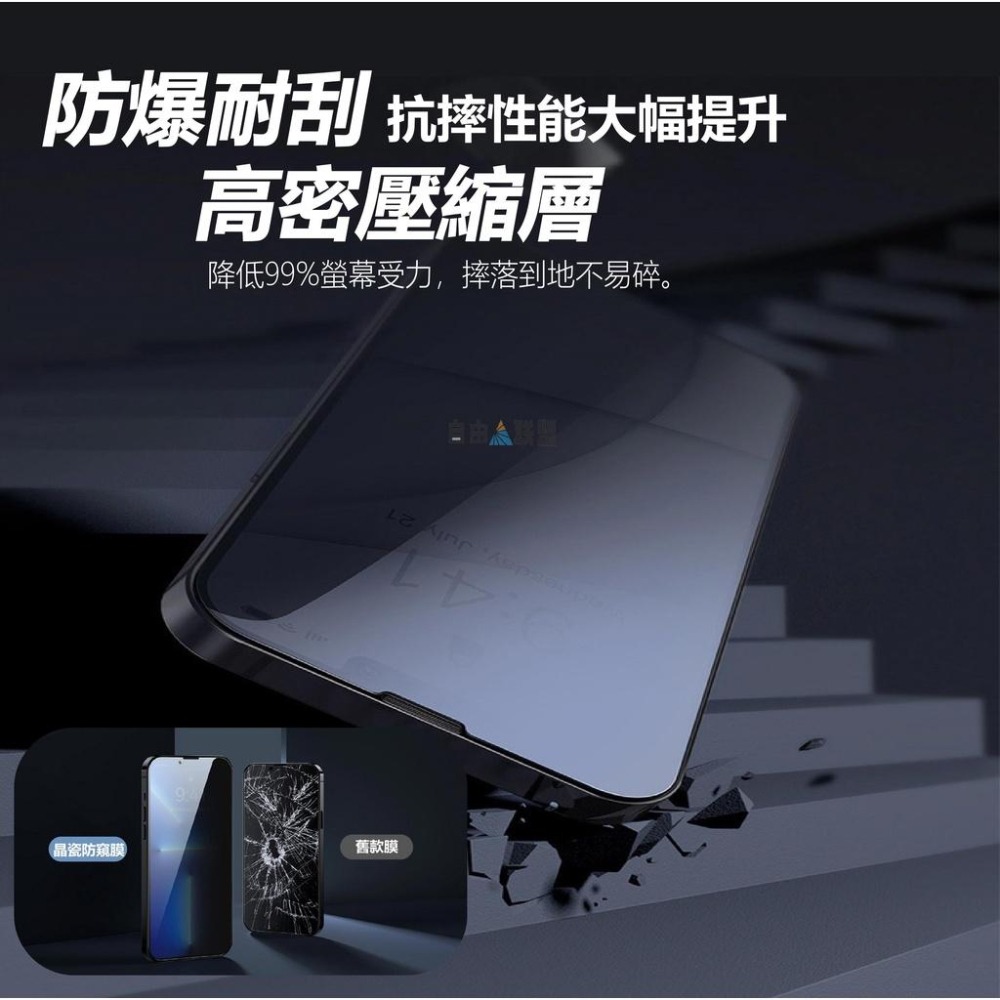 防偷窺 防窺無邊滿版玻璃貼 保護貼 鋼化膜適用iPhone14 13 12 11 Pro Max SE3 XR XS X-細節圖8