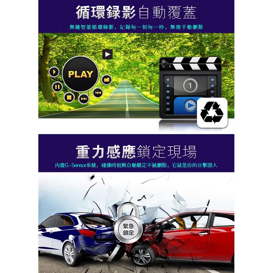 10吋全螢幕觸控 行車記錄器-細節圖5