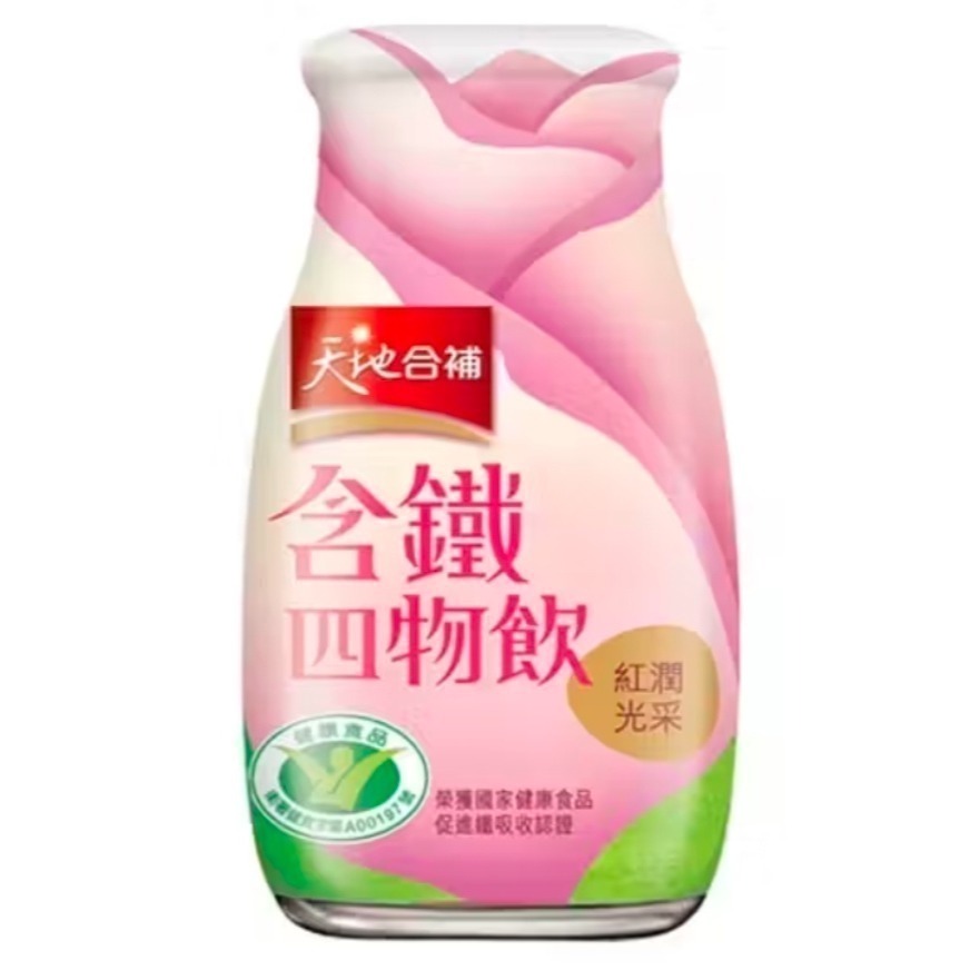 天地合補含鐵玫瑰四物飲120ml*12入-細節圖2