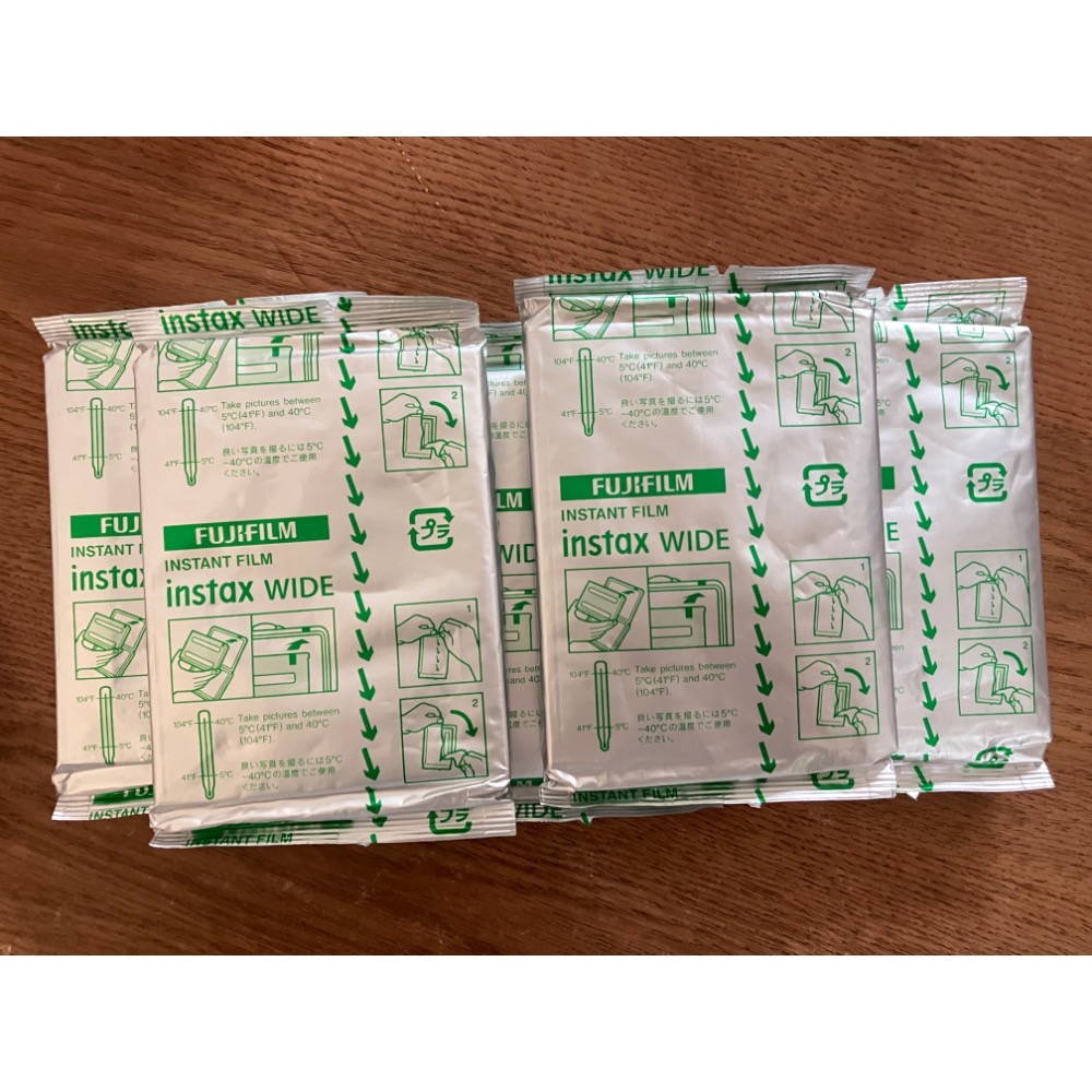 《ㄚ亭愛團購》🔥裸裝現貨🔥 ￼FUJIFILM 富士 instax WIDE 空白底片 拍立得底片 雙入20張-細節圖3
