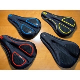 2025新款 全新設計 腳踏車坐墊套 自行車坐墊 自行車 腳踏車 座墊 坐墊套 魔術貼 蜂窩印刷 抖音 矽膠海綿 網紅-細節圖10