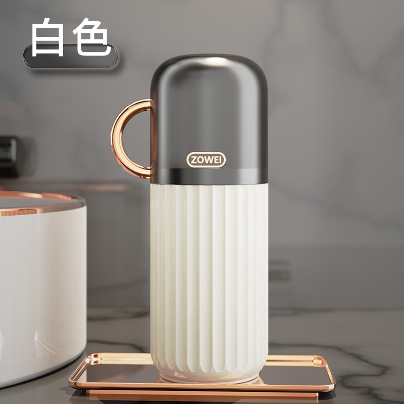 輕奢旅行 居家 牙刷杯 漱口杯 多功能二合一牙刷杯收納盒 便利攜帶 出差 旅行 洗漱-規格圖8