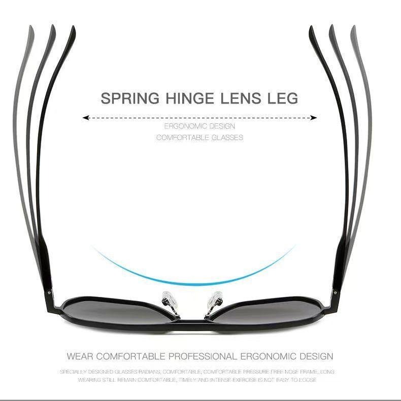 2025 現貨新款 贈送眼鏡盒 太陽眼鏡 飛行員 偏光鏡 墨鏡 開車 抖音爆品 小紅書 開車海邊 時尚穿搭-細節圖7