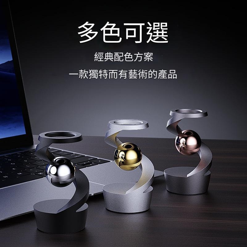 好看又好玩~ 現貨 紓壓解壓 桌面小物 懸浮陀螺 減壓陀螺 擺件 療癒小物 辦公桌小物 辦公桌擺件-細節圖3