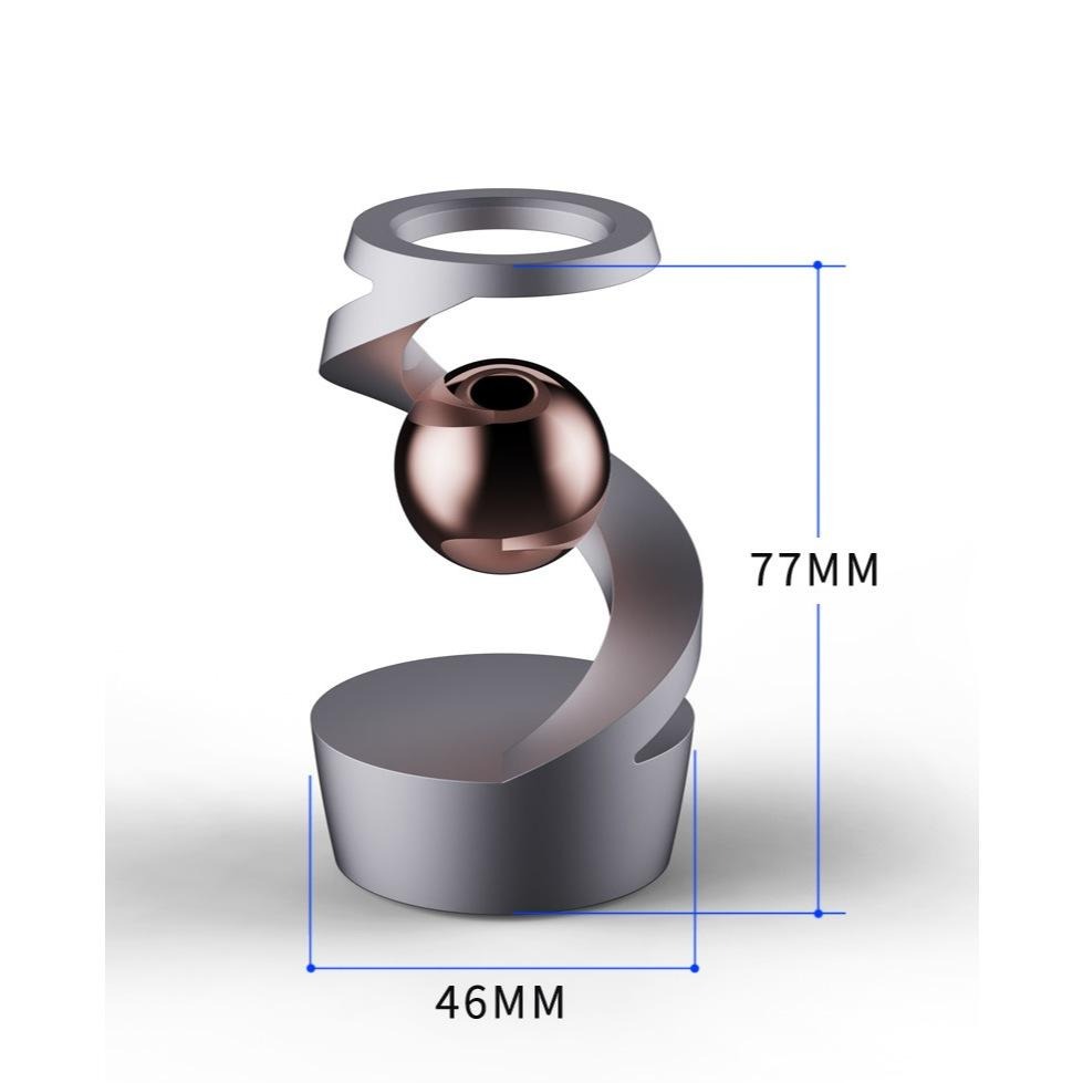 好看又好玩~ 現貨 紓壓解壓 桌面小物 懸浮陀螺 減壓陀螺 擺件 療癒小物 辦公桌小物 辦公桌擺件-細節圖6