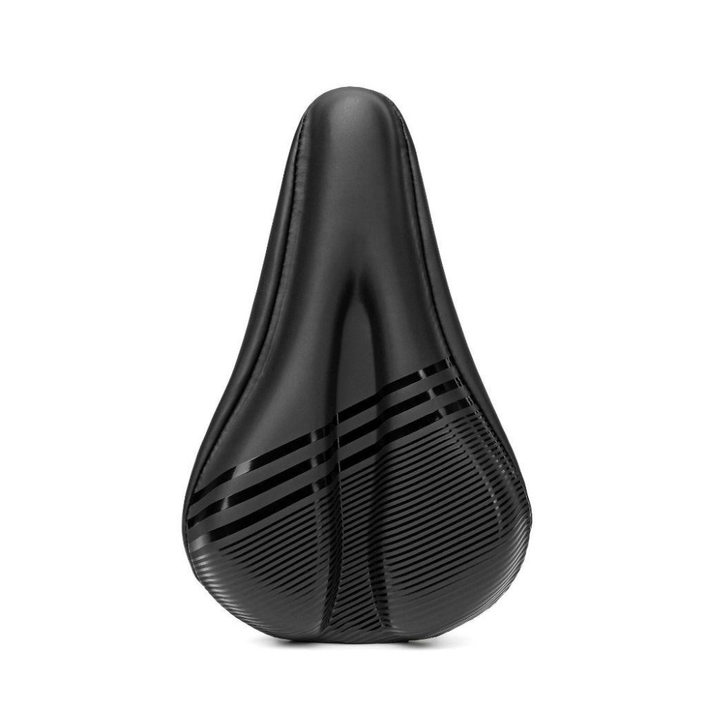 防水的喔～ 新款 PU 防水 魔術貼 山地車 腳踏車坐墊套 自行車坐墊套 腳踏車坐墊 自行車坐墊 坐墊 魔鬼氈 矽膠海綿-細節圖2