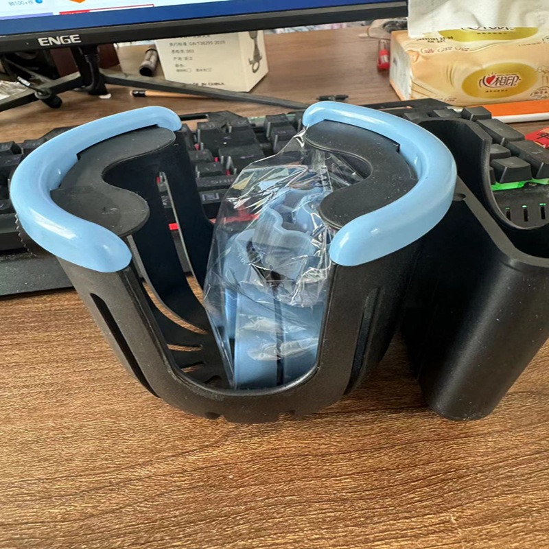 【水杯架+手機架】藍色