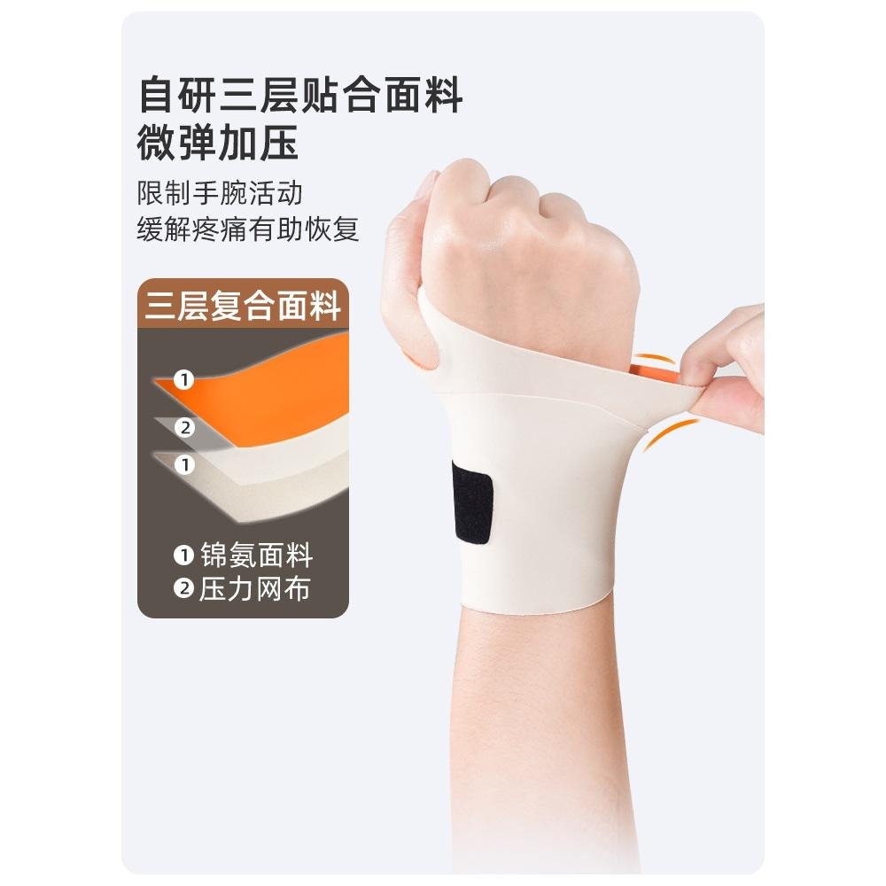【現貨 運動護腕】 超透氣加壓彈力運動護腕 可調節 滑鼠手 媽媽手 護腕 護腕扭傷 護手腕 護套 男女腱鞘 家事 勞疼-細節圖2