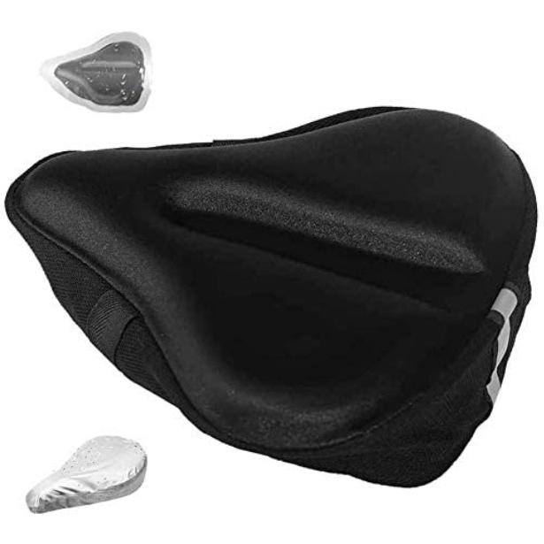 好用喔～ 腳踏車坐墊 自行車坐墊 腳踏車坐墊套 座墊 自行車坐墊套 腳踏車座墊 椅套 加大加厚 抖音直播 矽膠海綿 網紅-細節圖3