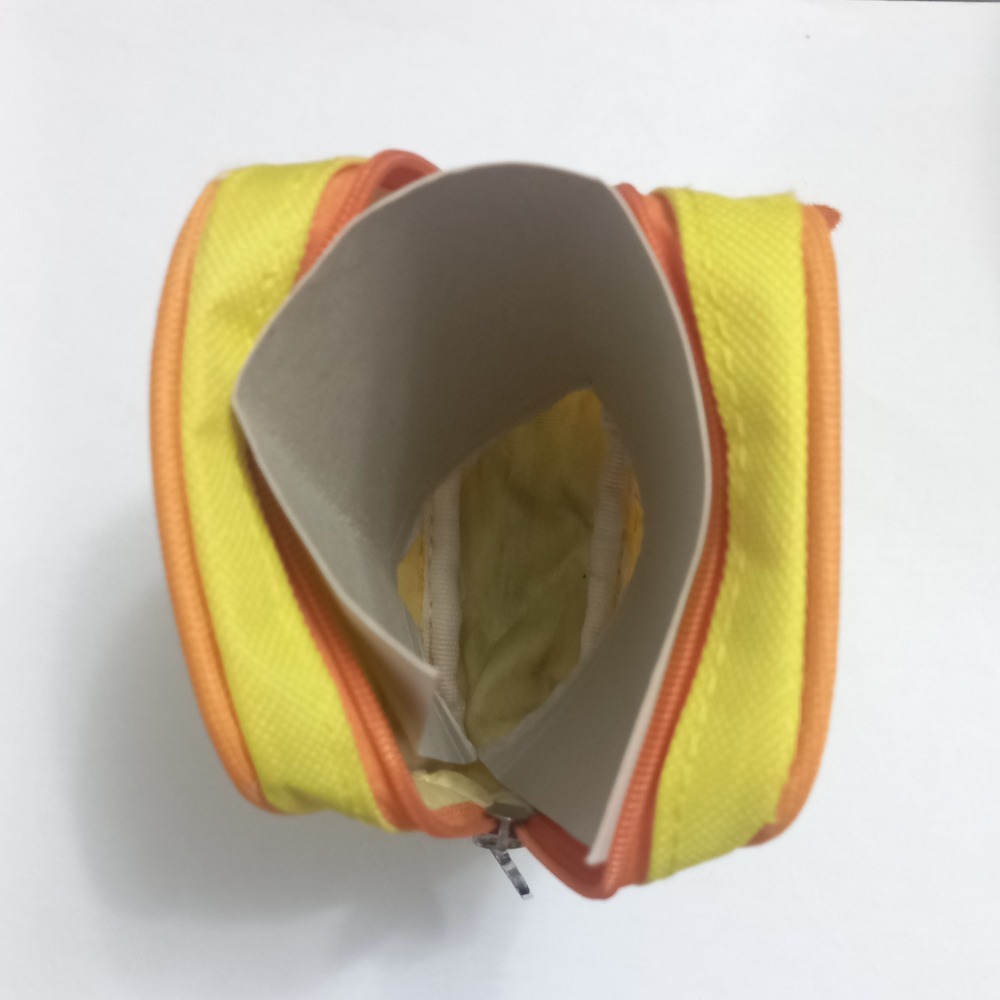 二手可愛小布丁拉鍊零錢包-細節圖3