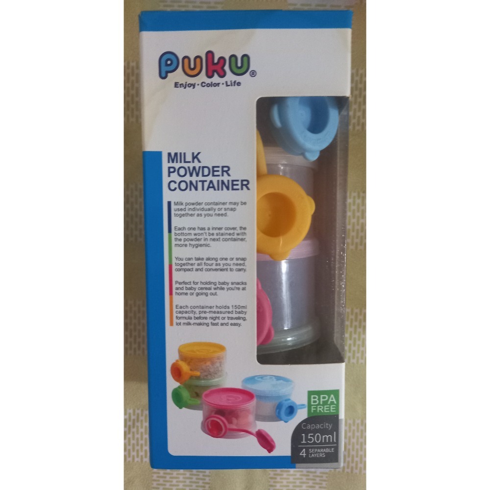 PUKU 藍色企鵝 奶粉分裝盒-細節圖3