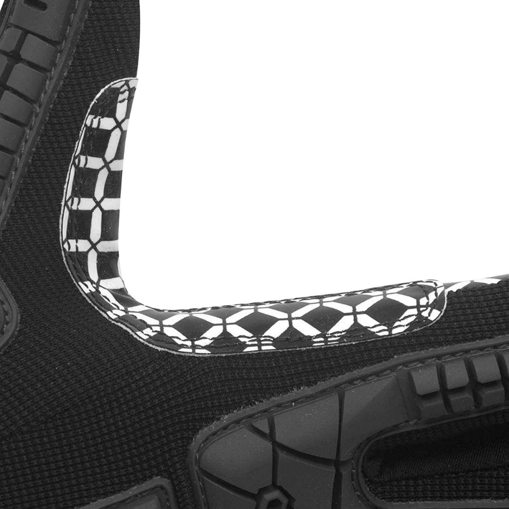 手選 Seibertron 成人半指-黑色 橄欖球 美式足球 前鋒手套 | 防護手套 外接手套 防撞 耐磨 透氣伸縮布料-細節圖3