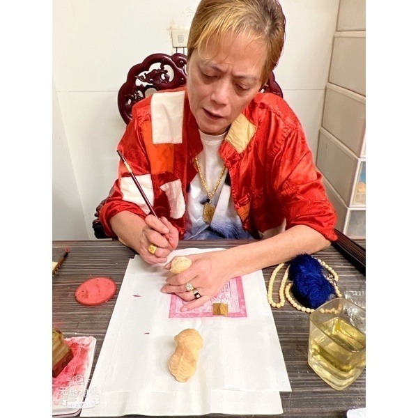 ☯眾神會廟方☯🐯僻天虎🐯黃楊木 虎爺 💯真實濟公師父降駕開光💯-細節圖6