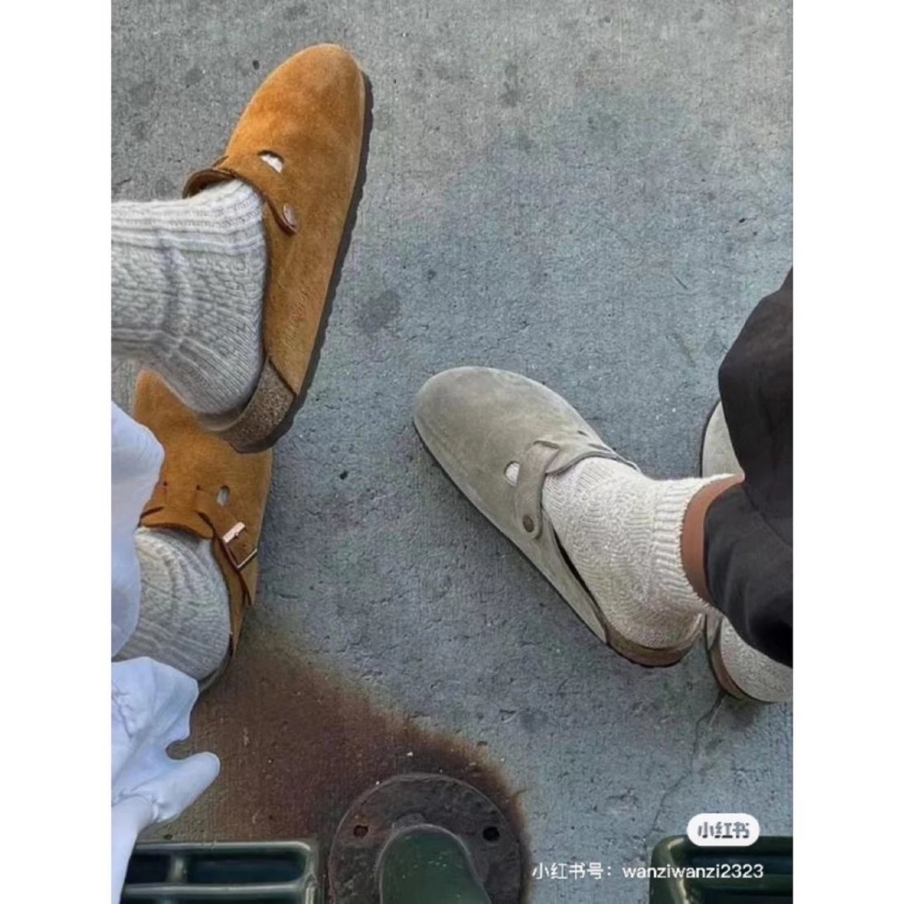 Birkenstock拖鞋勃肯包頭女鞋男外穿-細節圖7