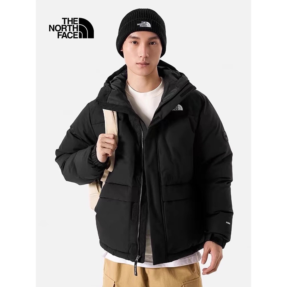 Tnf 羽絨棉服 刺繡-細節圖3