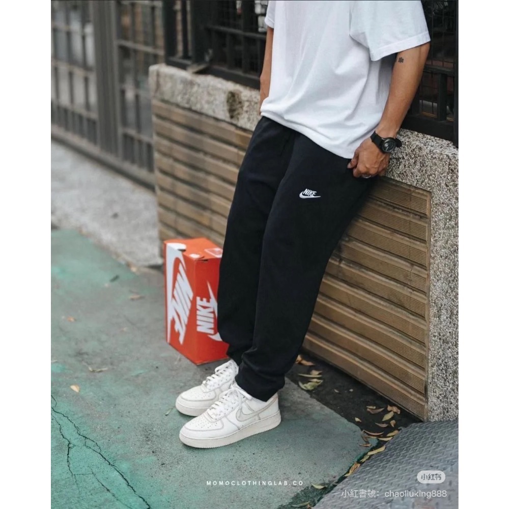 Nike Club Fleece Pants 縮口棉褲-細節圖4