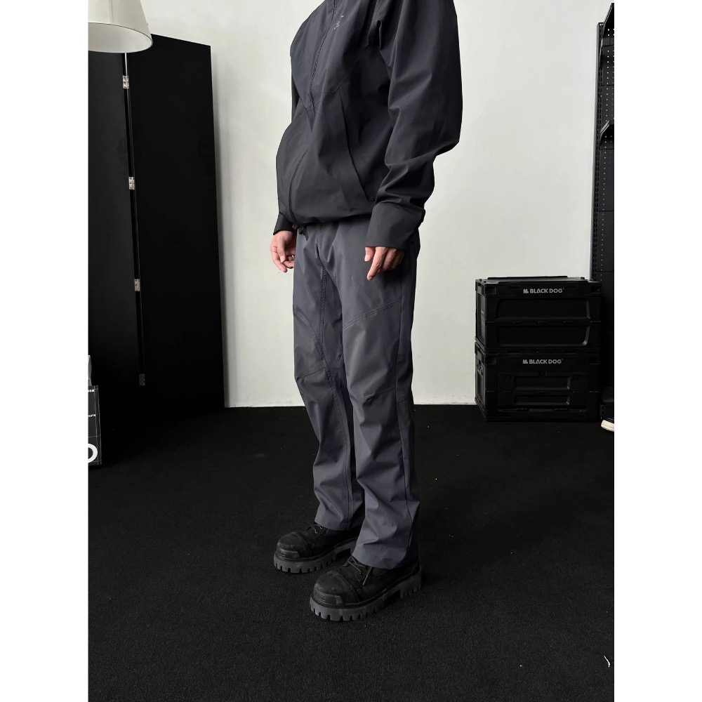 cornins pants戶外加絨工裝褲  戶外3D立體結構拼接cronin pants 多口袋彎刀休閒衝鋒褲-細節圖2