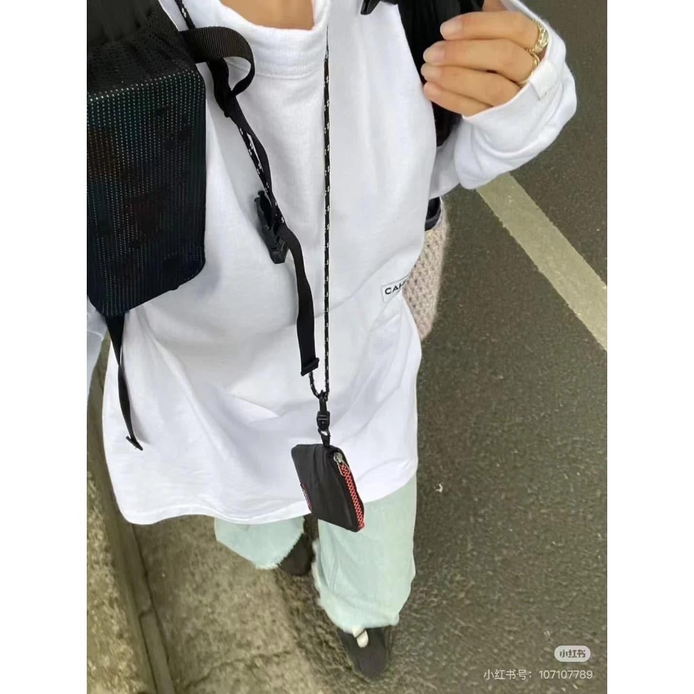 CAHLUMN 長谷川 cityboy 春秋日系長袖重磅圓領男女款長袖-細節圖3