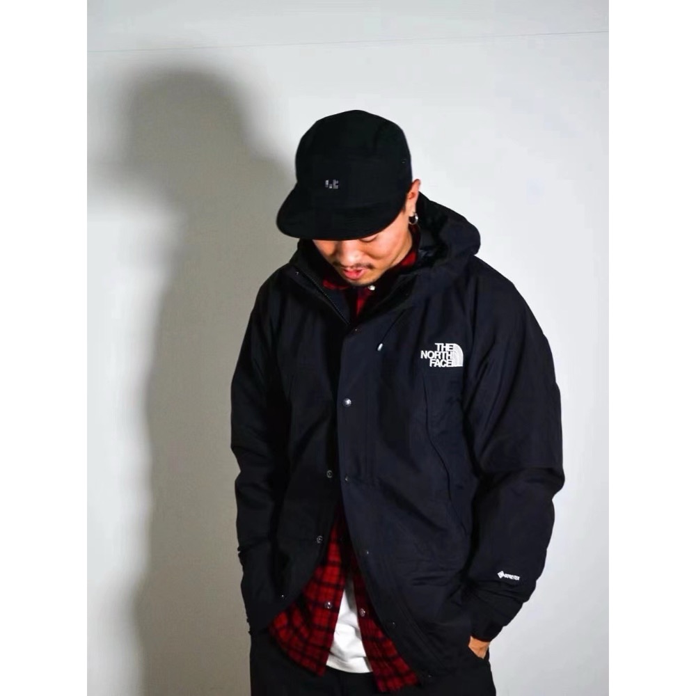 TNF 1990 日版經典款 防水 防風 衝鋒衣 GORE-TEX BD450 2L 40d尼龍防撕裂面料-細節圖5