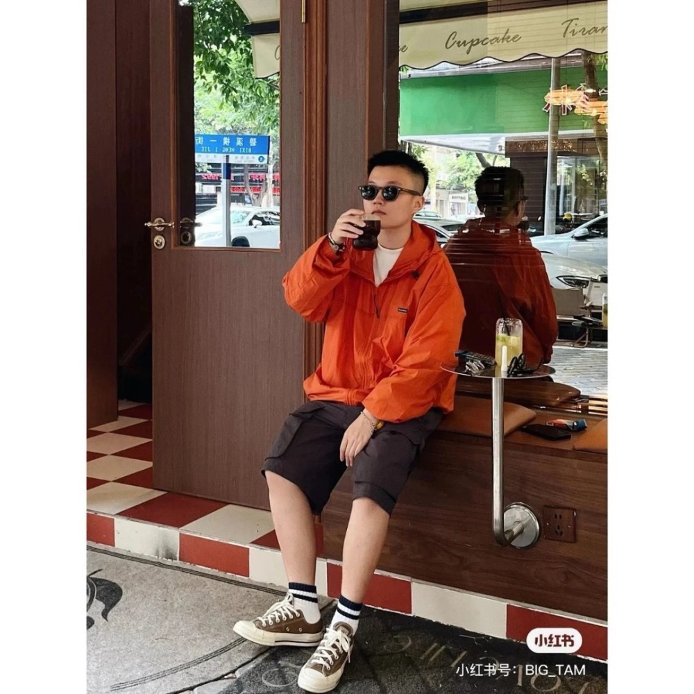 效防風防水#patagonia全壓膠硬殼連帽衝鋒衣外套 男女同款-細節圖4