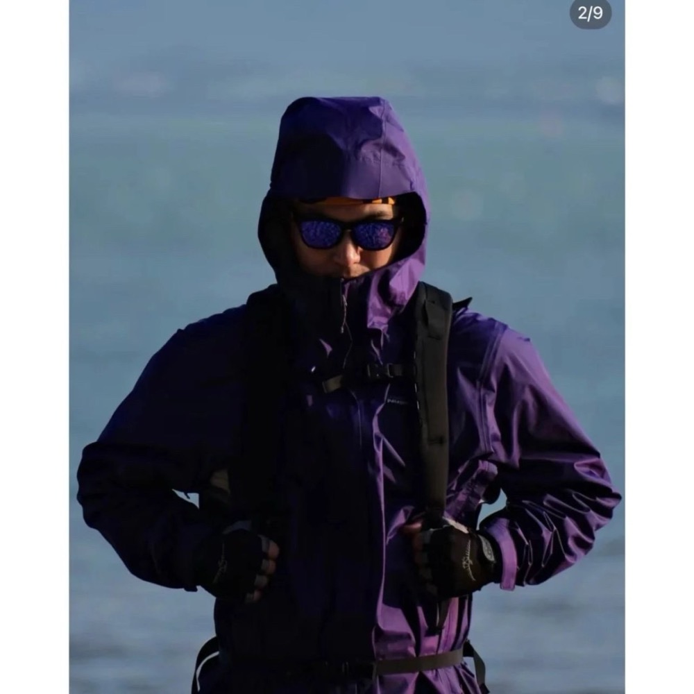 效防風防水#patagonia全壓膠硬殼連帽衝鋒衣外套 男女同款-細節圖5