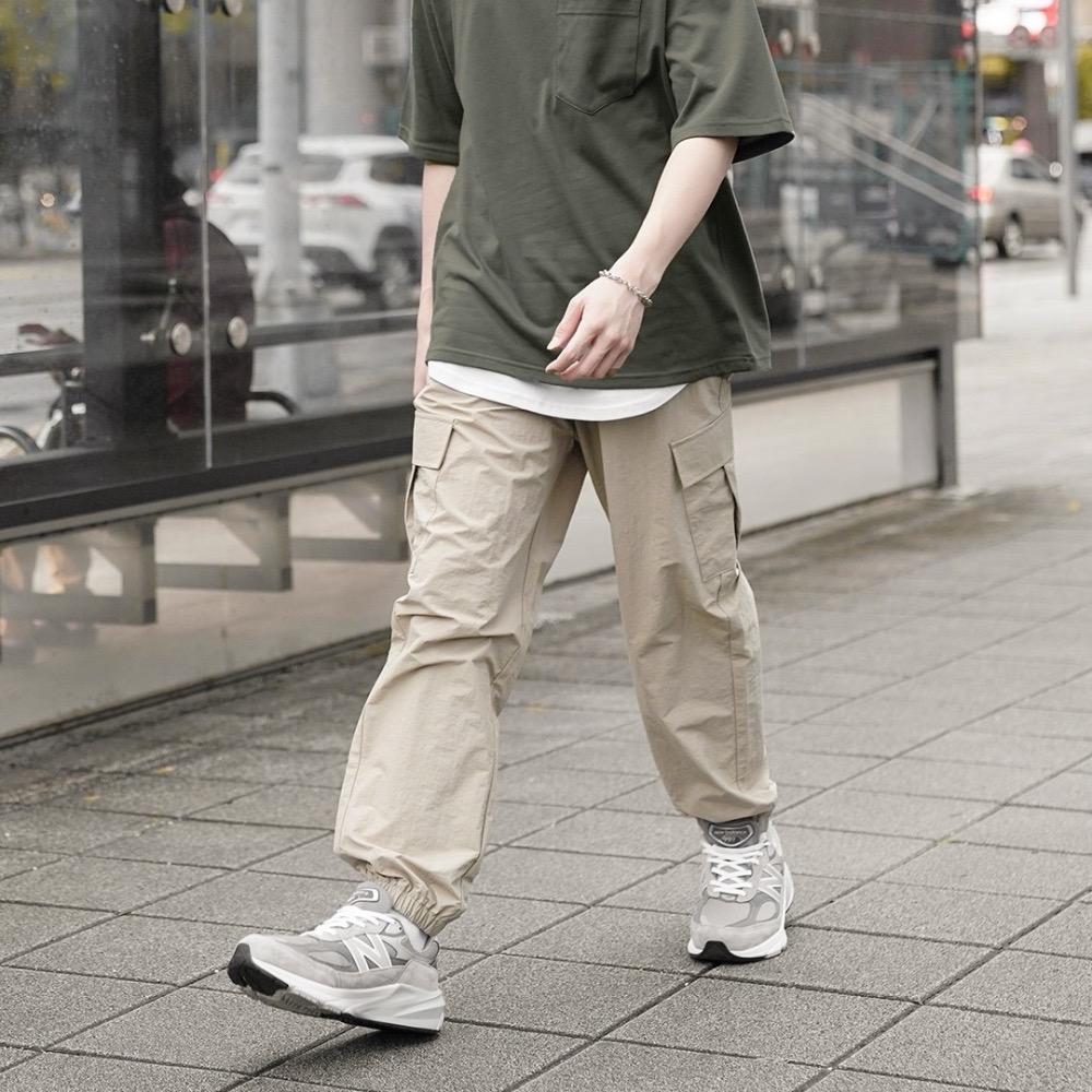 A級防潑水縮口褲-細節圖7